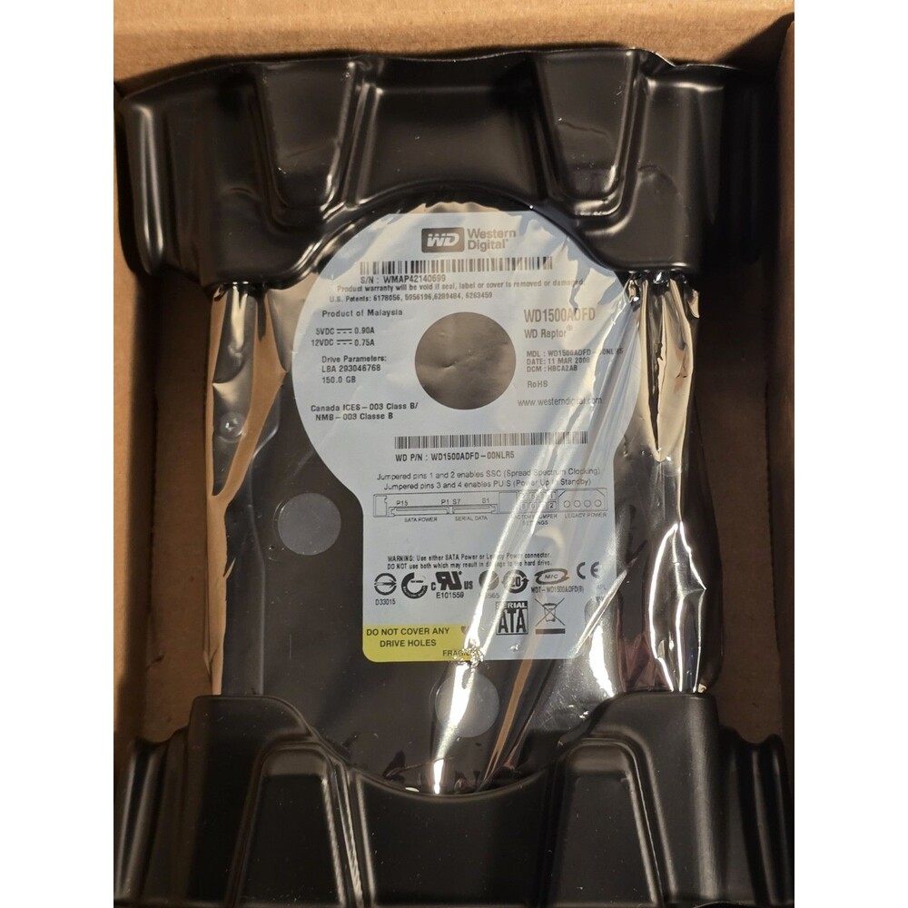 WD WD1500ADFD-00NLR5  150GB SATA 3.5inch Desktop Internal Hard Drive